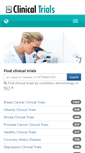 Mobile Screenshot of inclinicaltrials.com